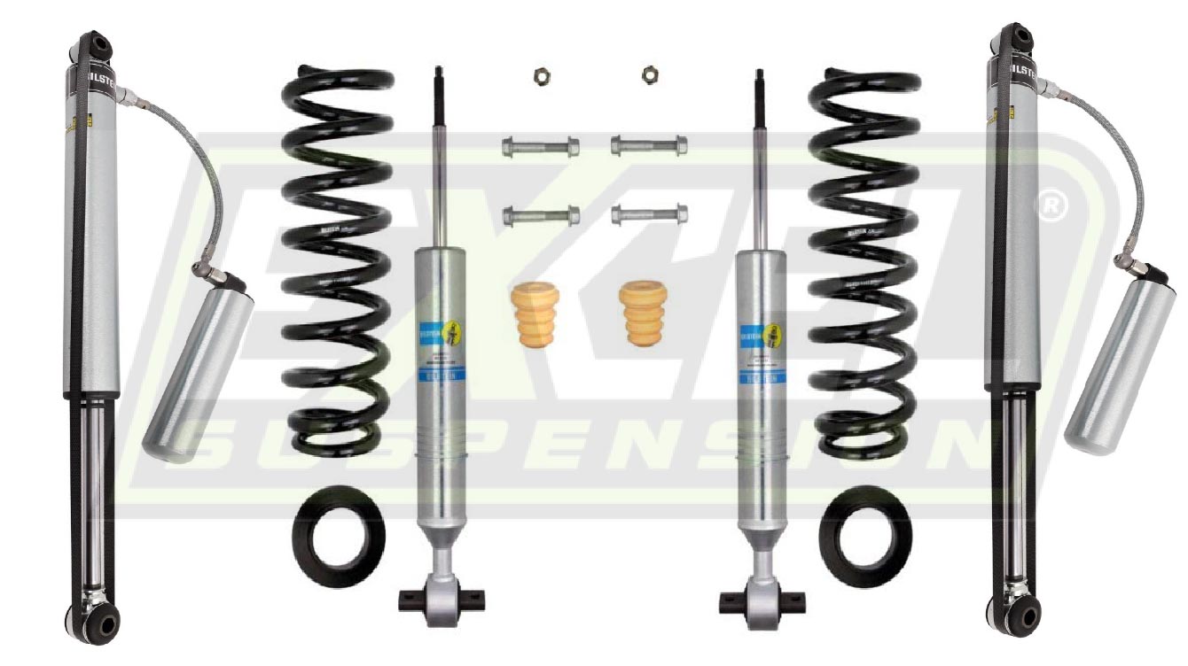 47 323841 Bilstein B8 6112 Leveling Kit And 25 311372 Rear Bilstein 5160